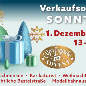 1. Advent – Verkaufsoffener Sonntag