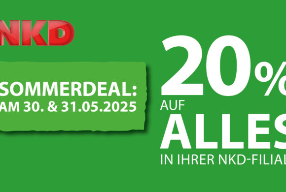 Sommerdeal 30. & 31. Mai