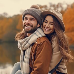 Burgunderrote Welt der Herbstmode